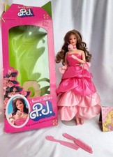  Barbie Sweet Roses PJ, Vintage Mattel Anni 80.