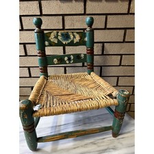 Sedia bambola bambino vintage