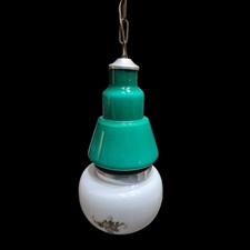 lampadario vintage anni 60 Vetro