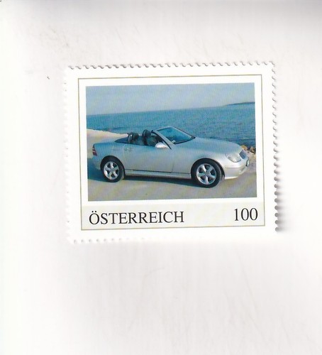 Francobollo austria auto - pm,