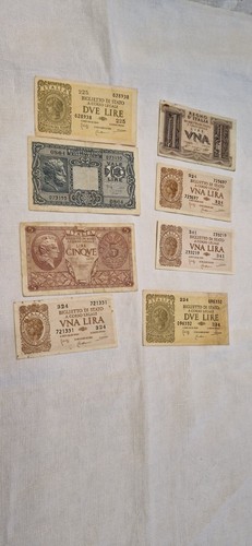 Cartamoneta antica italiana - cartamoneta,
