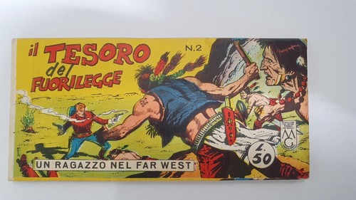 Ragazzo nel far west - , striscia