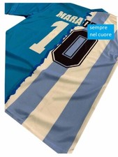 t-shirt maglietta maradona