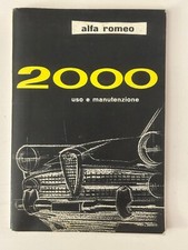Libretto uso e manutenzione