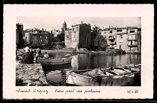 Cpa saint tropez cote - cpa, /cote