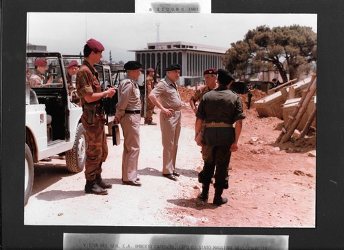 Missione libano 1983 generale - libano,