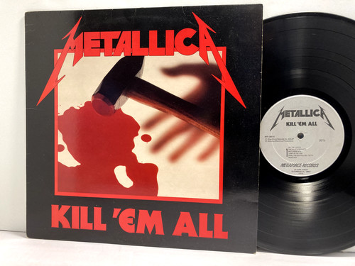 Metallica kill all lp - 'em,