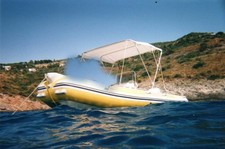 gommone chiglia rigida 5mt 8