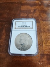 1974 EISENHOWER IKE $1 NGC MS 65 Classificato