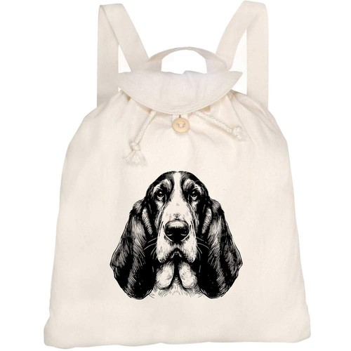 Zaino tela bassett - in, 'bassett