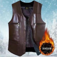 Gilet Uomo Pelle PU
