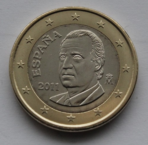 Spagna moneta 1 euro - 1,