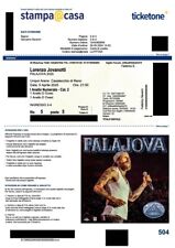 Jovanotti   2 biglietti vicini