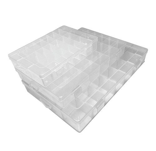 Scatola portaoggetti plastica - portaoggetti,