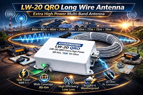 Antenna filare longwire - antenna, endfed