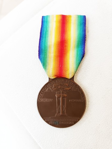 Medaglia con nastrino grande - nastrino,