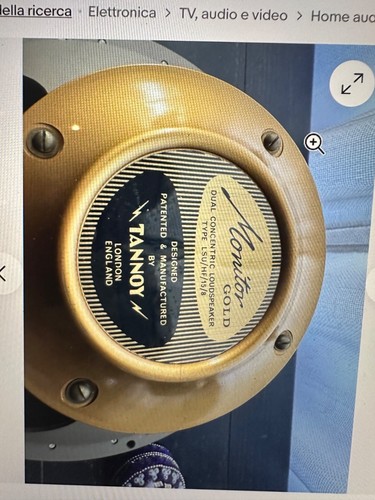 Speaker tannoy gold monitor - speaker,