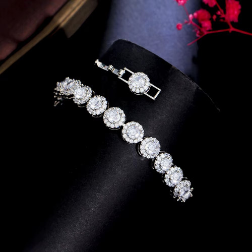 Bracciale tennis stile una - tennis,