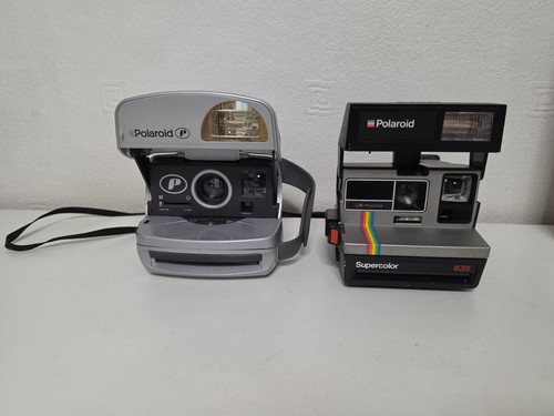 Coppia fotocamere istantanee - coppia,