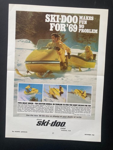 1969 canadian skidoo - canadian,