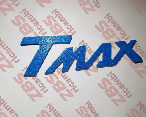 Coppia scritte tmax adesivi - adesivi, 3d