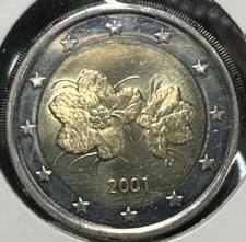 FINLANDIA MONEDA 2 EUROS 2001