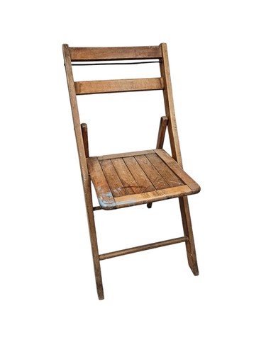 Sedia pieghevole vintage anni