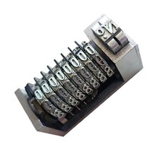 Numeratrice 8 cifre avanti per