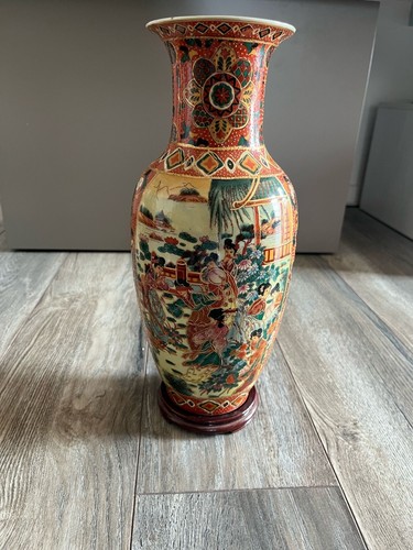 Vaso cinese satsuma - satsuma, royal