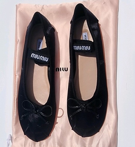 Ballerine miu - miu, raso