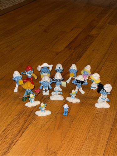 Lotto figurine puffo - 18, peyo