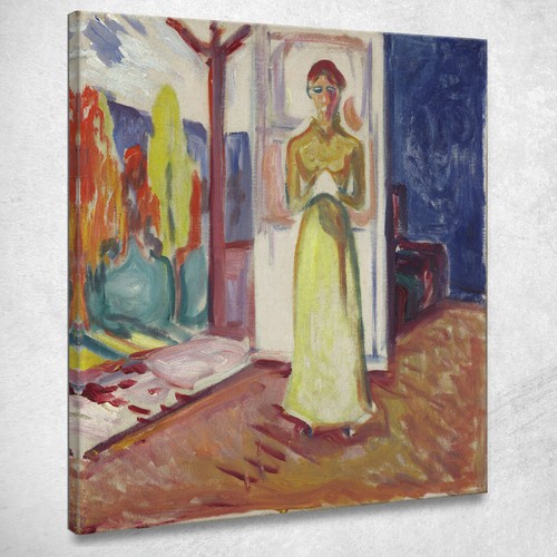 Donna piedi sulla soglia - donna,
