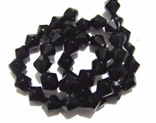 50pz  perline bicone  in vetro