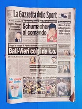 GAZZETTA DELLO SPORT 14 MAGGIO 1999 FESTA PARMA VITTORIA COPPA UEFA - POZZECCO