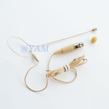 Microfono auricolare a gancio singolo YAM beige EM1-C4S microfono auricolare per Shure PGX SLX ULX TA4F