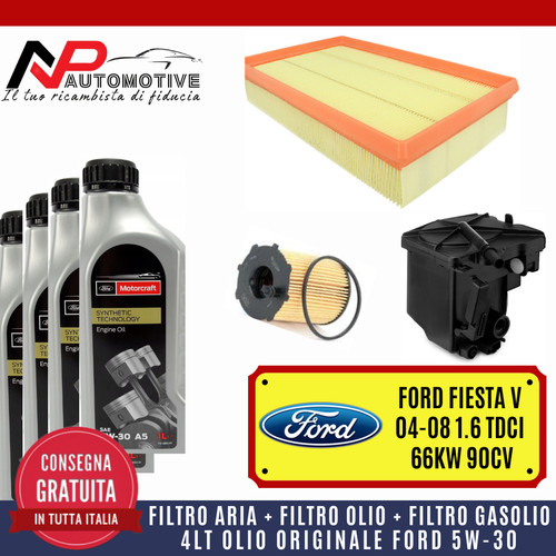 Kit tagliando ford fiesta - ford, v