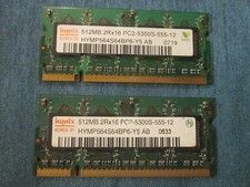 Hynix 2 x 512 MB = 1 GB PC2