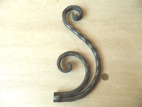 Voluta ferro battuto con - ferro,