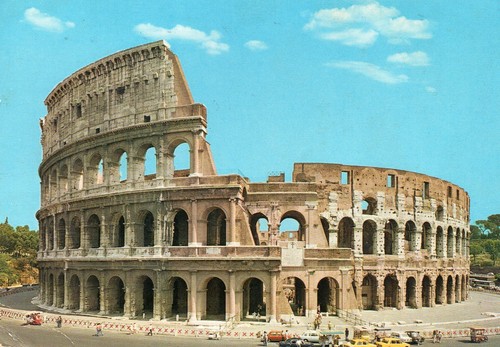 Roma colosseo viag 1977 - roma, il