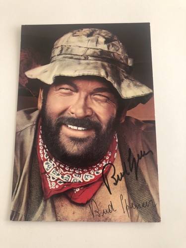 Bud spencer autografo - bud,