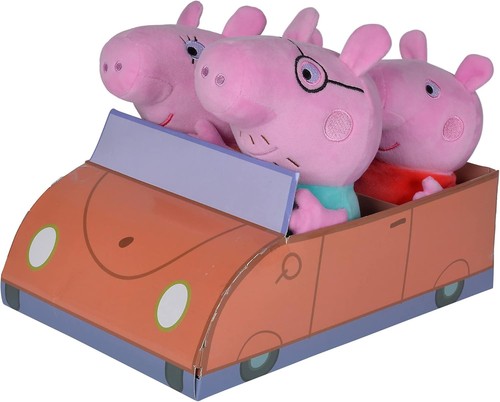 Peppa pig pezzi set famiglia - peppa,