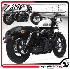Scarico completo Zard Joker Nero Omologato HD Sportster 883/1200 14>