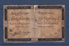 ASSEGNATO/MONETA FIDUCIARIA/RIVOLUZIONE FRANCESE-VSCAN R/V STATO MEDIO-G007