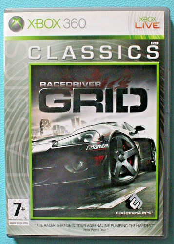 Racedriver grid xbox 360 - grid,