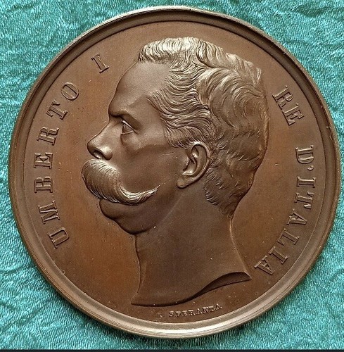 Medaglia umberto conio - medaglia, 1