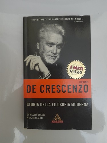Libro filosofia de crescenzo - libro,