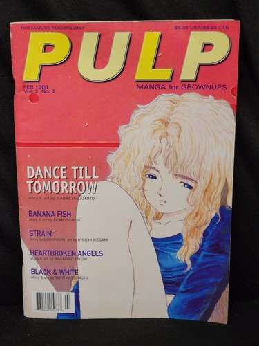Pulp manga for grownups - manga,