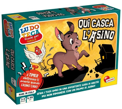 Ludoteca qui casca asino - qui, l’asino