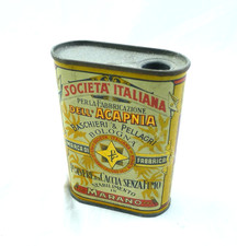 SCATOLA  LATTA POLVERE DA