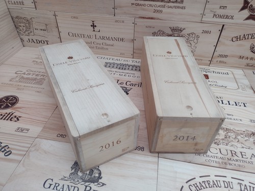 Cassetta porta vino legno - cassetta, in